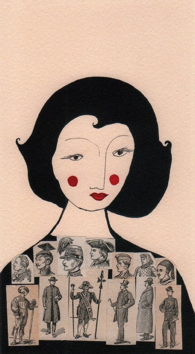 So Many Men, So Little Time-  Archival Print