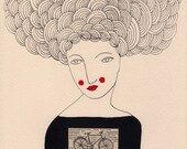 Art Print-La Bicyclette