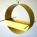 Charm Modern Bird Feeder in Yellow