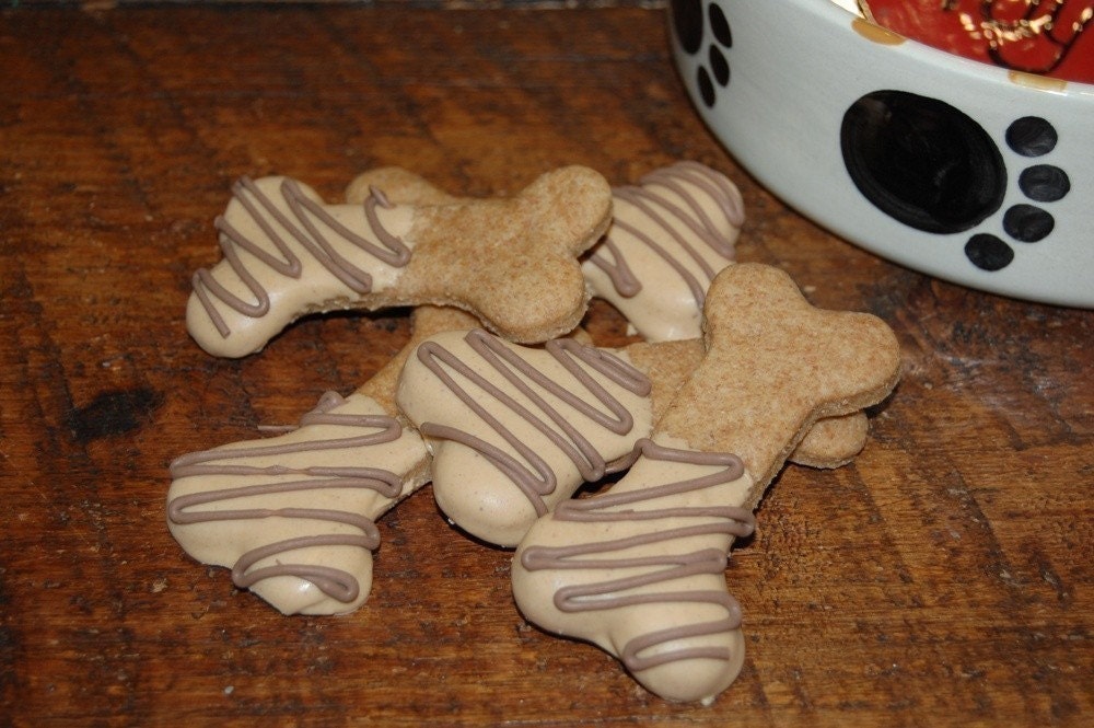 Double Peanut Butter Dipped Bites