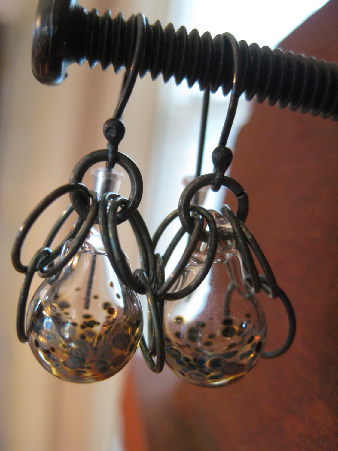Chain Cluster Earrings