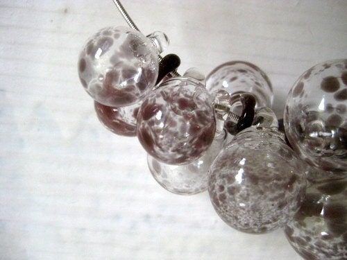 Fall speckled bubbles