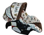 Made to order Owl Car Seat Cover for Any Infant Car Seat