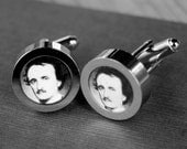 Edgar Allan Poe - Cuff Links - Great Teacher Gift