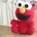 Amigurumi Sesame Street Elmo Red Monster Crochet Pattern