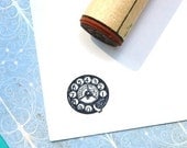 Rotary Dial Rubber Stamp
