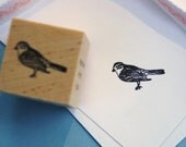 Sparrow  Rubber Stamp