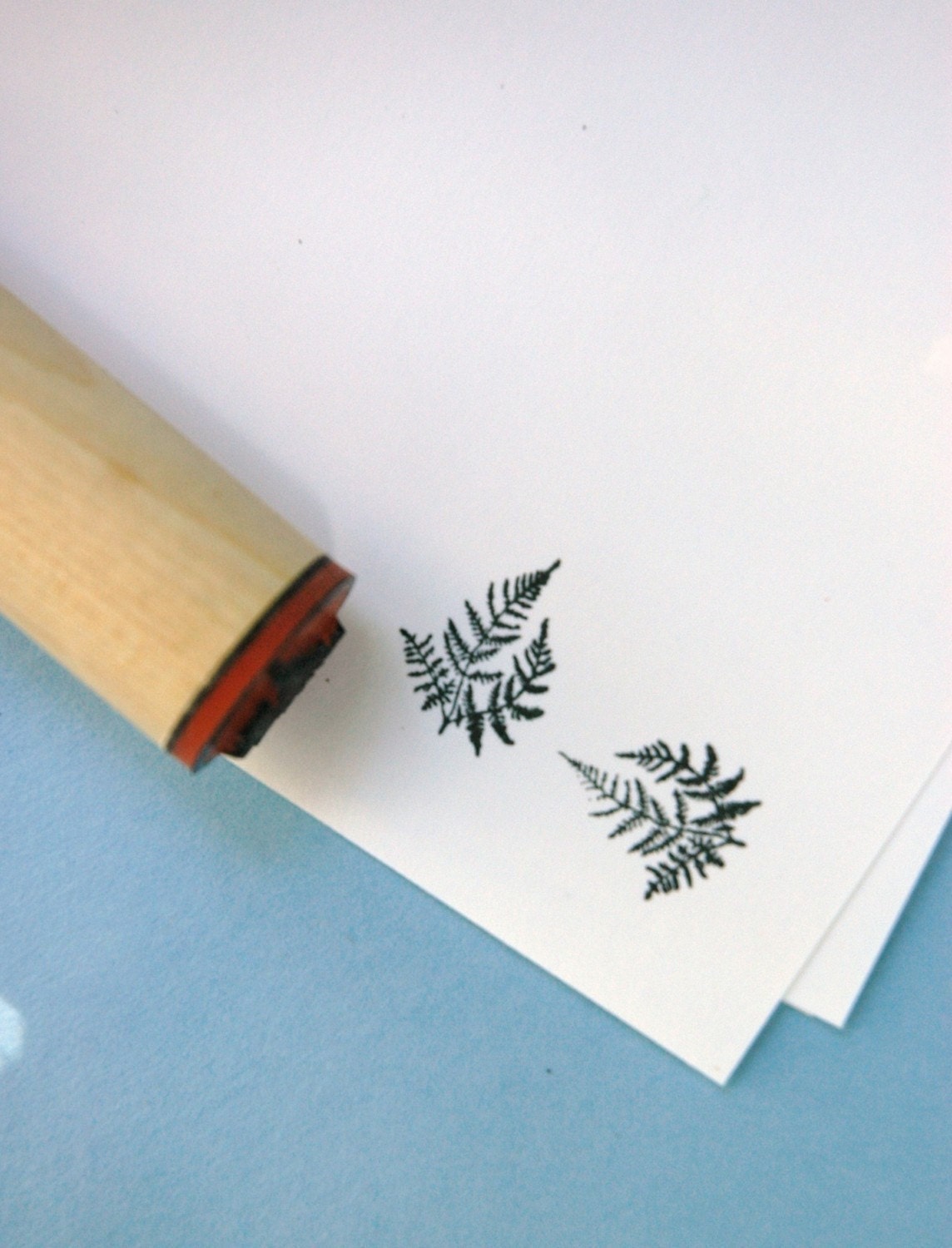 Delicate Fern Rubber Stamp