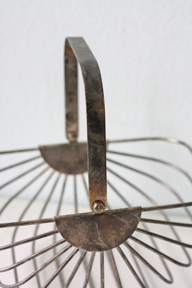 Vintage Silver Basket