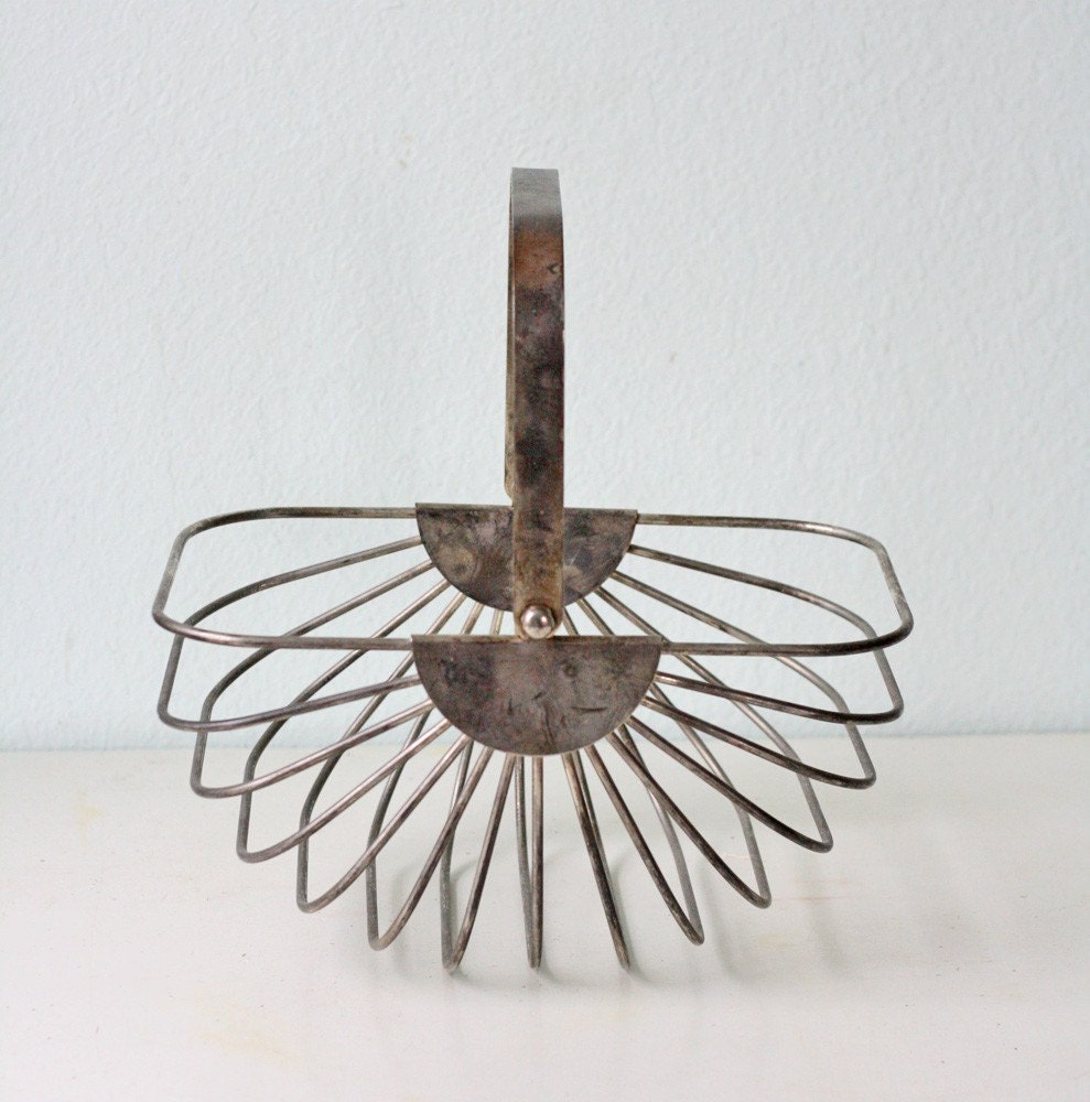 Vintage Silver Basket