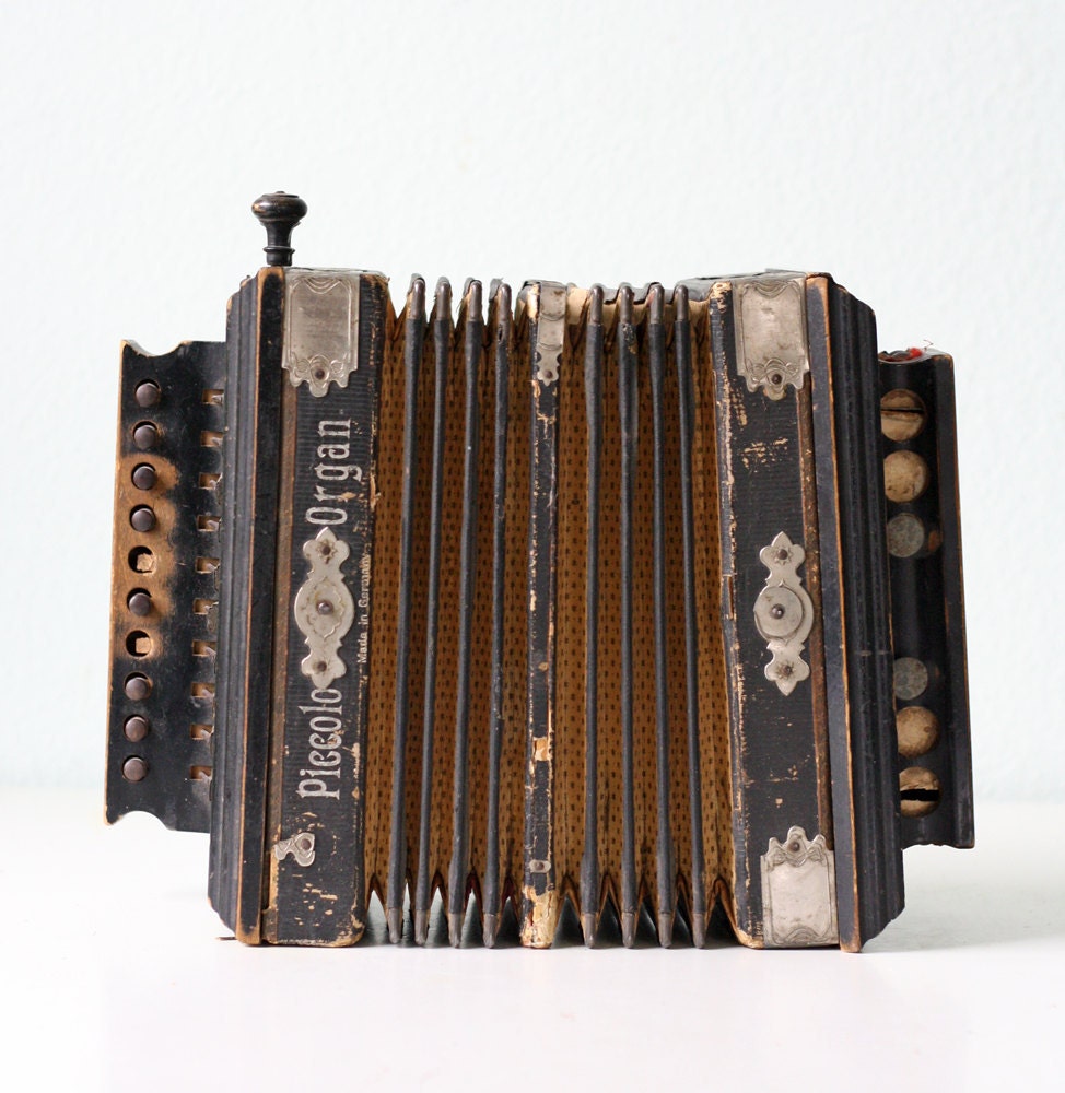 Antique Accordion by Piccolo Organ