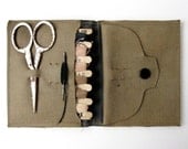 Vintage Military Issue SEWING KIT