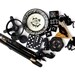 Parts and Pieces no 9 (black) - INSTANT COLLECTION - Curated Found Objects