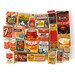 RESERVED for Julie - Groceries ART BLOCKS - Set of 21 Ephemera Art Blocks - 1950's Magazine Advertisements