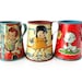 Tin Toy Pitchers - INSTANT COLLECTION - Set of 3 Tin Toys
