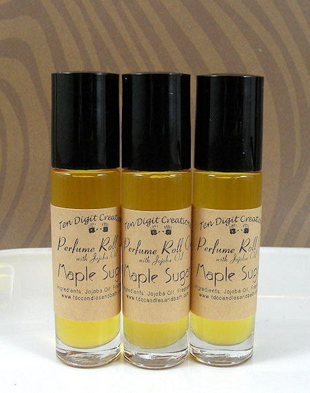 MAPLE SUGAR Perfume Oil with Jojoba (maple syrup, brown sugar)