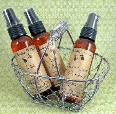 3 Body Mist Sprays - CHOOSE ANY THREE - 2oz - Pick From Over 200 Fragrances