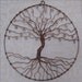 Earring Tree, Copper Tree of life, wall hanging, wall art, jewelry holder, jewelry tree, organize and display, earring display