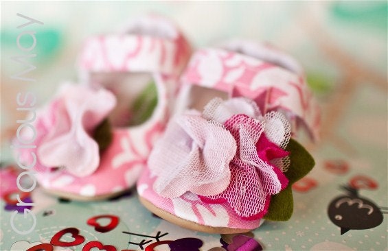 Cherry Cupcake Mary janes
