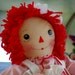 Handmade Raggedy Ann Doll