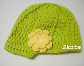 Childrens crochet hat, Toddler  Hat, Crochet Newsboy Hat