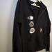 Women's Hoodie Sweatshirt, size large (003)