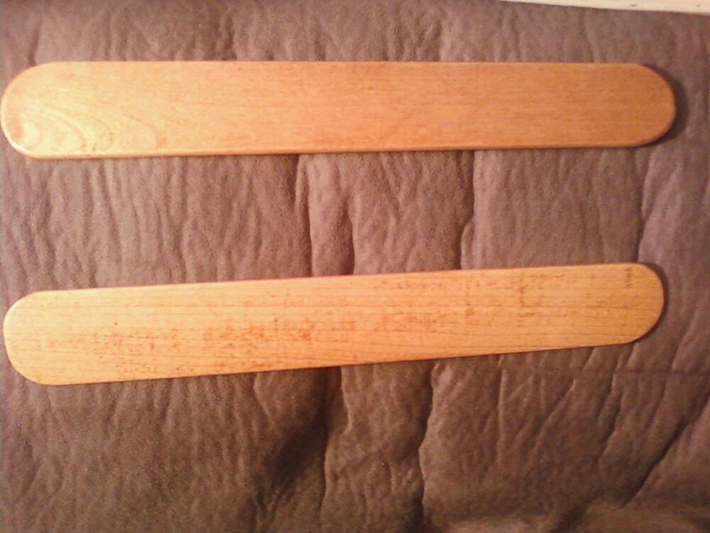 18th Century Maple  Wooden Busks- Ready To Go