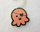 Pirate Octopus Necklace