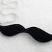 Instant Gentleman Acrylic Mustache Necklace