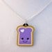 Peanut Butter and Jelly Best Friend Necklace Set