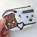 Happy Bread Angry Toast Coin Purse