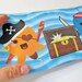 Pirate Octopus  Zipper Pencil Case