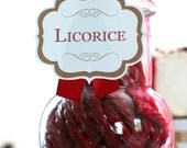 Candy Buffet Dessert Bar Tags Drink Tags - PRINTABLE only - CODE CB2 Il_170x135
