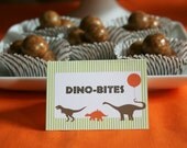 Menu or Food cards - Dinosaur Birthday Party - PRINTABLE only Il_170x135