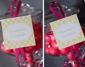 Candy Buffet Candy Bar Tags Labels - custom tags for wedding or party candy and dessert buffets Il_170x135