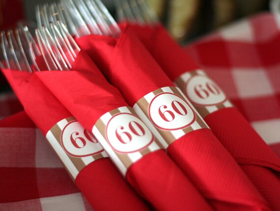 Napkin Wrappers - PRINTABLE only Il_570xn