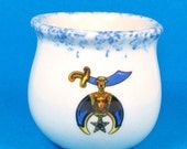 Ceramic Shot Glass with Shriner Emblem