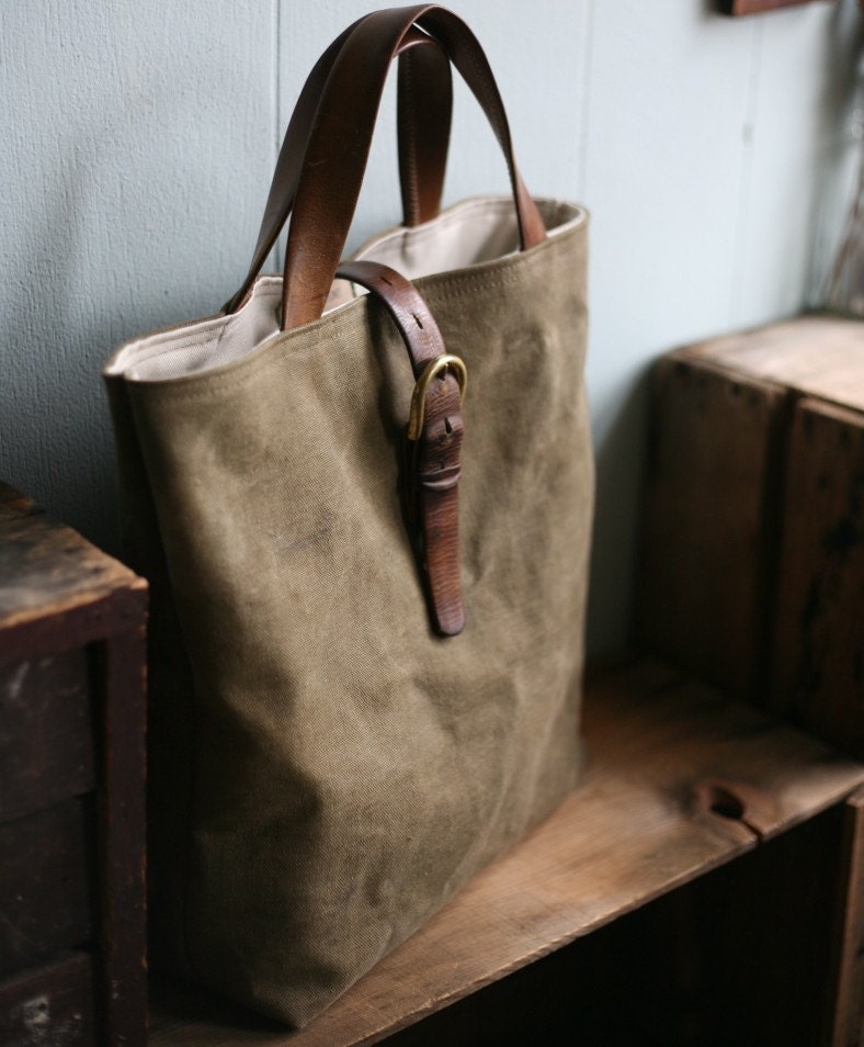 Recycled Canvas Tote Bag