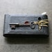 antique key and plate bff necklaces