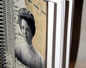 Just a Typical Day - Collaged Blank Notebook or Journal - Original Artwork Cover