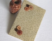 Fabric Covered Mini Journal