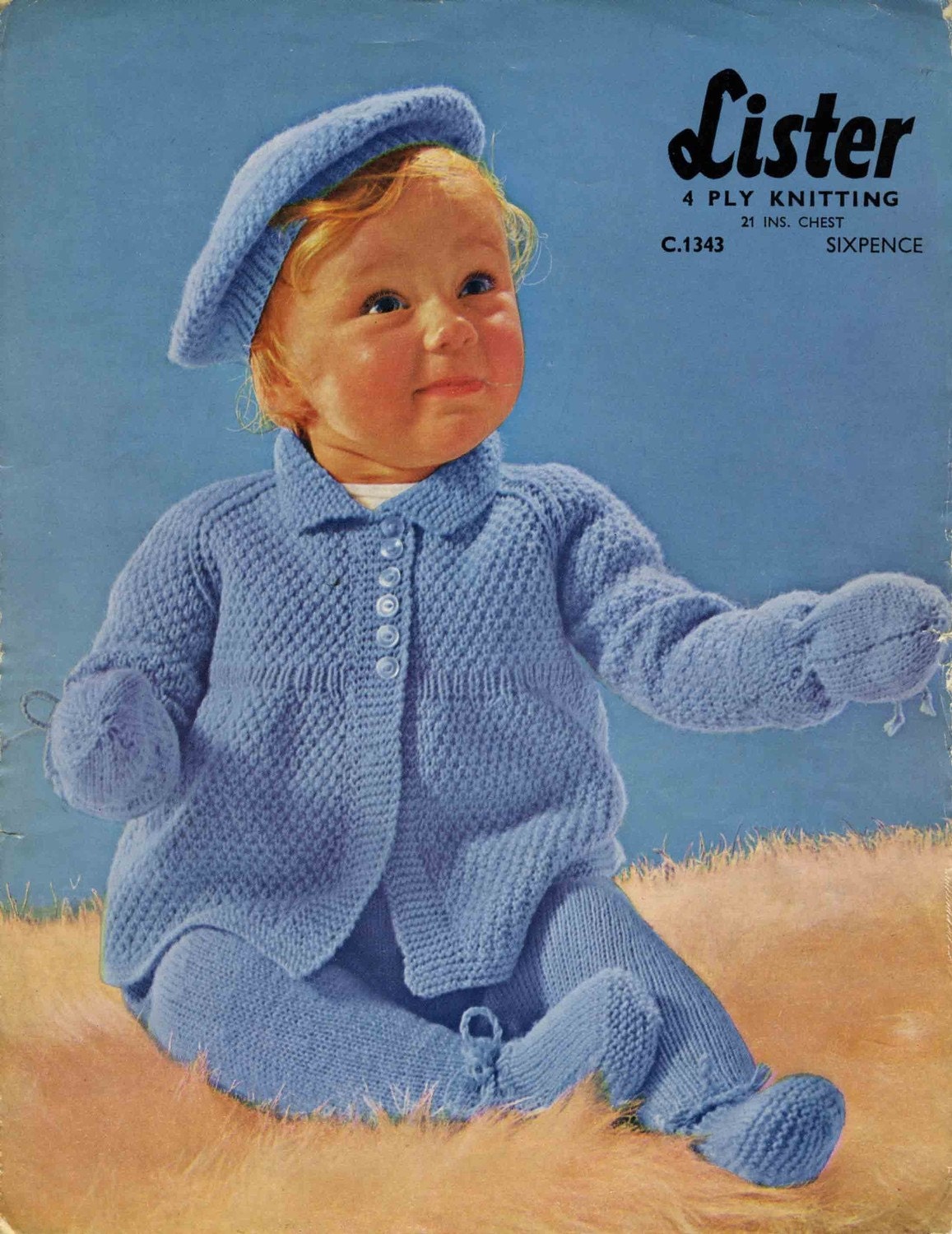 Listers 1343 Knitting Pattern