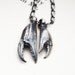 Crab Claw necklace, sterling silver necklace - Together Forever - RedSofa jewelry