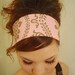 CHOCOLATE ROSE TEA Party pink brown flower floral print Mixbaby dress Headband formal cocktail garden beach swim wrap tie spring summer