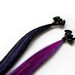 bat hair streaks - SmarmyLox FairyTails - kawaii halloween gothic