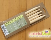 US 17 double-pointeds knitting needles set of 5 (12.75mm) birch by Brittany for TrickyKnits Welcoming Home Baby the Handcrafted Way