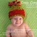 Baby Girl Hat Criss Cross Beanie Photo Prop for Newborns Original Design by TrickyKnits in Smoke Gray and Lavender Lilac ORIGINAL DESIGNER