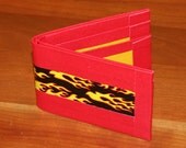 Duct tape wallet made HOTTER with gaffer tape and Flames