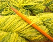 Iguana - handspun wool yarn - skein 1 of 1