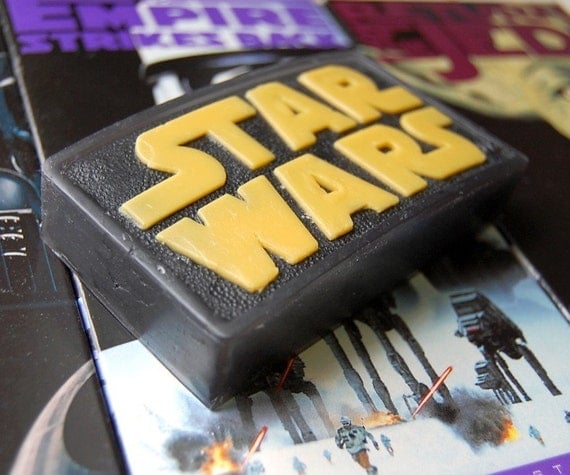 Star Wars Logo Soap - Scented Mandarin Sandalwood